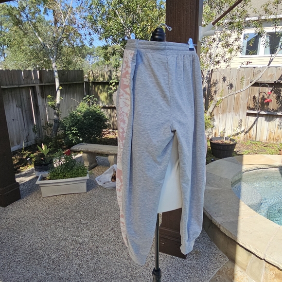 Nwt Splendid 2 Piece Pink Floral Print French Terry Pajamas/Lounge Set XXL/EEG - Picture 11 of 15